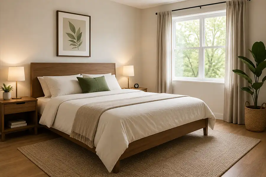 Pinnacle West Khadakpada Bedroom